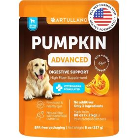 Do Not Sell On Amazon Pumpkin Powder For Dogs Digestive Support 8 OZ Fiber Supplement For Constipation For Gut Balance Healthy Skin Digestion Gla (Option: Artullano)